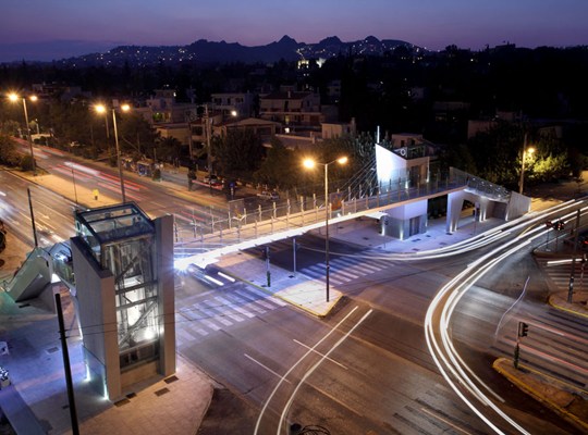 ΚΑΤΑΣΚΕΥΗ ΤΗΣ ΓΕΦΥΡΑΣ ΠΕΖΩΝ ΤΗΣ ΛΕΩΦΟΡΟΥ ΚΗΦΙΣΙΑΣ ΚΑΙ ΤΡΟΠΟΠΟΙΗΣΗ ΤΜΗΜΑΤΟΣ ΟΔΙΚΟΥ ΔΙΚΤΥΟΥ ΚΑΙ ΠΕΖΟΔΡΟΜΙΩΝ ΓΙΑ ΤΗ ΔΙΑΣΥΝΔΕΣΗ ΤΩΝ ΔΗΜΩΝ Π.ΨΥΧΙΚΟΥ ΚΑΙ ΦΙΛΟΘΕΗΣ ΜΕ ΤΟ ΔΗΜΟ ΧΑΛΑΝΔΡΙΟΥ ΣΤΟ ΥΨΟΣ ΤΩΝ ΟΔΩΝ ΣΤΕΦΑΝΟΥ ΔΕΛΤΑ ΚΑΙ ΛΥΚΟΥΡΓΟΥ