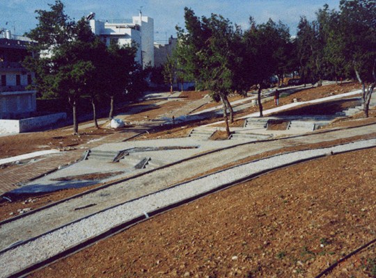 ΠΕΖΟΔΡΟΜΗΣΕΙΣ - ΚΥΚΛΟΦΟΡΙΑΚΕΣ ΕΠΕΜΒΑΣΕΙΣ, ΑΝΑΜΟΡΦΩΣΗ ΥΠΟΒΑΘΜΙΣΜΕΝΗΣ ΠΕΡΙΟΧΗΣ ΧΑΛΙΚΑΚΙ ΣΤΟ Δ.ΗΛΙΟΥΠΟΛΗΣ