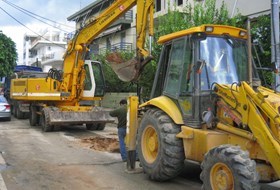 WASTE WATER DRAINAGE OF THE EAST AND WEST SECTION IN TRIASIO FIELD