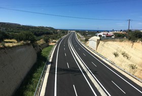 Construction of Crete’s Northern Roadway, Gournes – Hersonisos